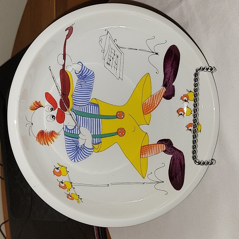 SPAL VINTAGE CLOWN BOWL.  Made in Portugal